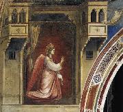 GIOTTO di Bondone The Angel Gabriel Sent by God oil painting